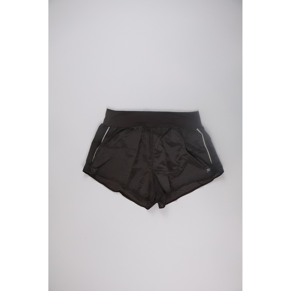 Fabletics Running Shorts Ripstop Sun Chaser Piped Brown XL NWT